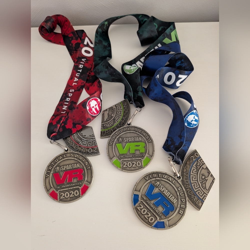 Spartan Trifecta Medals
